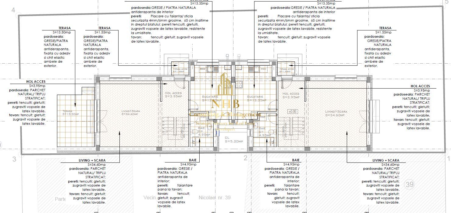 Vând vila în duplex 4 camere, 3 dormitoare, 4 bai, 2 locuri parcare - Poză 17