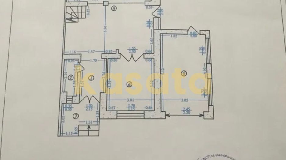 Oportunitate! Casă spațioasă 5 camere în Bucureștii Noi - Schiță 14