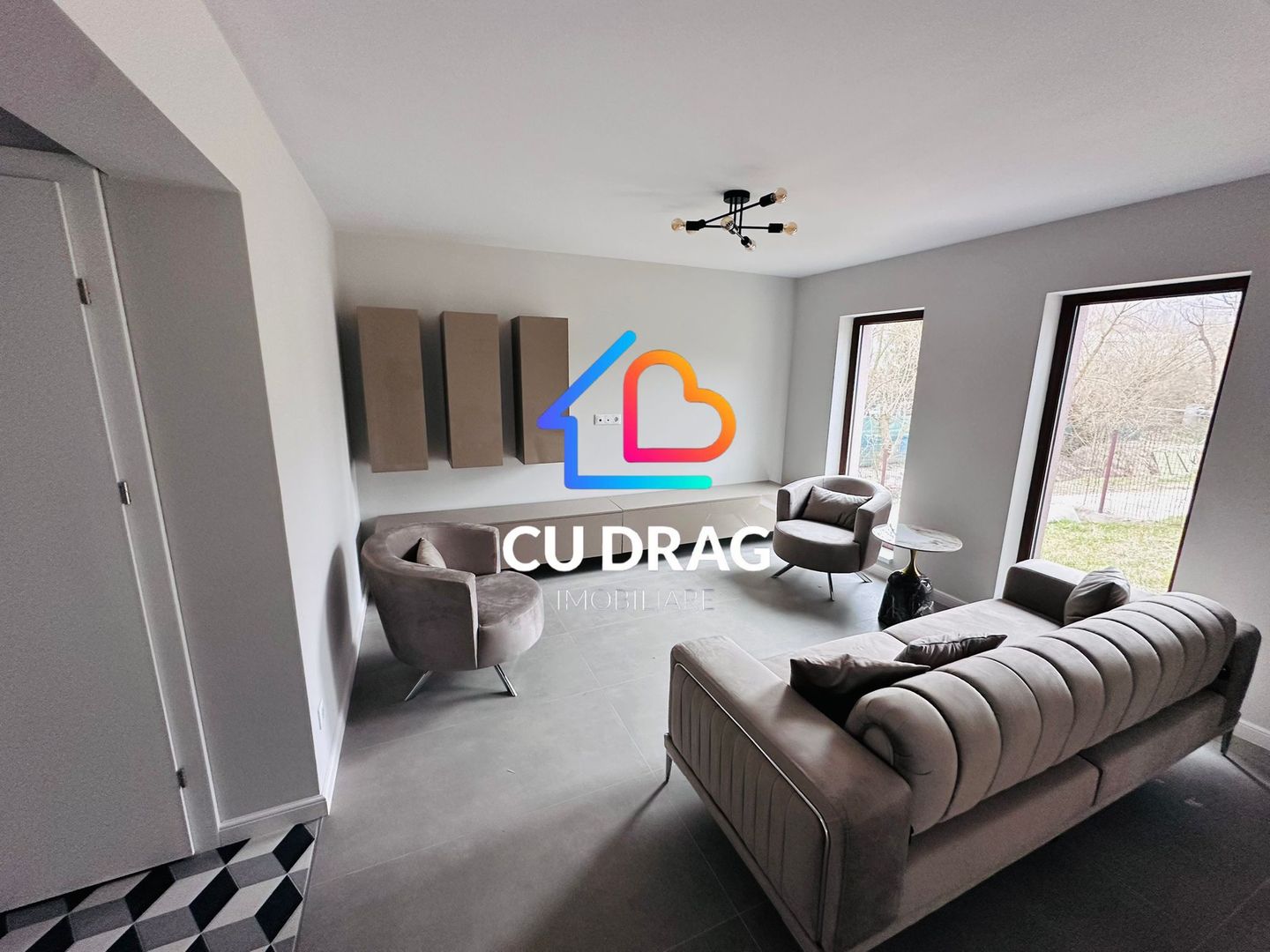 Vilă elegantă cu design modern – Cisnădie | 120 mp utili | teren 427 mp - Poză 1