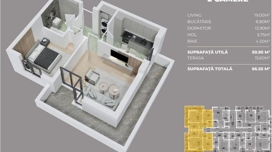 2cam.dec,20min metrou D.Leonida,7min Farmacia Tei/STB Paraul Rece - Poză 3