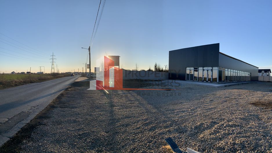 Hala productie, depozitare, spatiu comercial Sabareni. - Poză 1