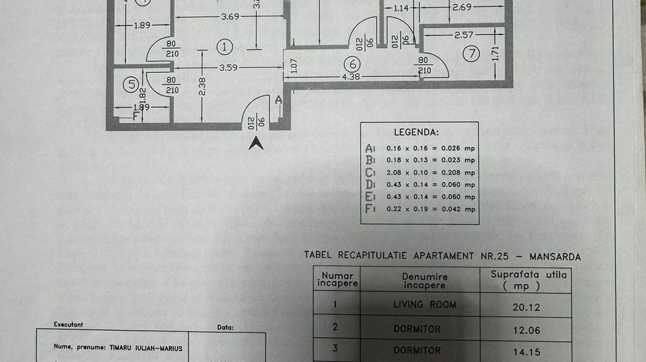 Apartament la vanzare 3 camere - Poză 1