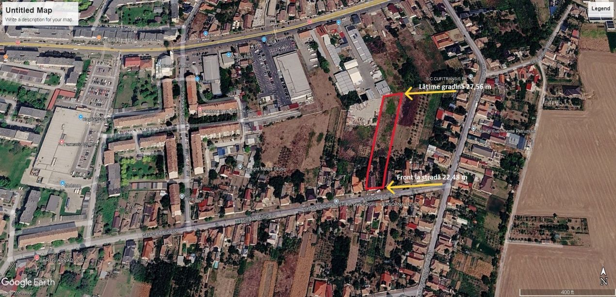 Oportunitate de investiție-Vânzare Teren 3.442 MP cu casă -Albinelor 57-Carei - Poză 9
