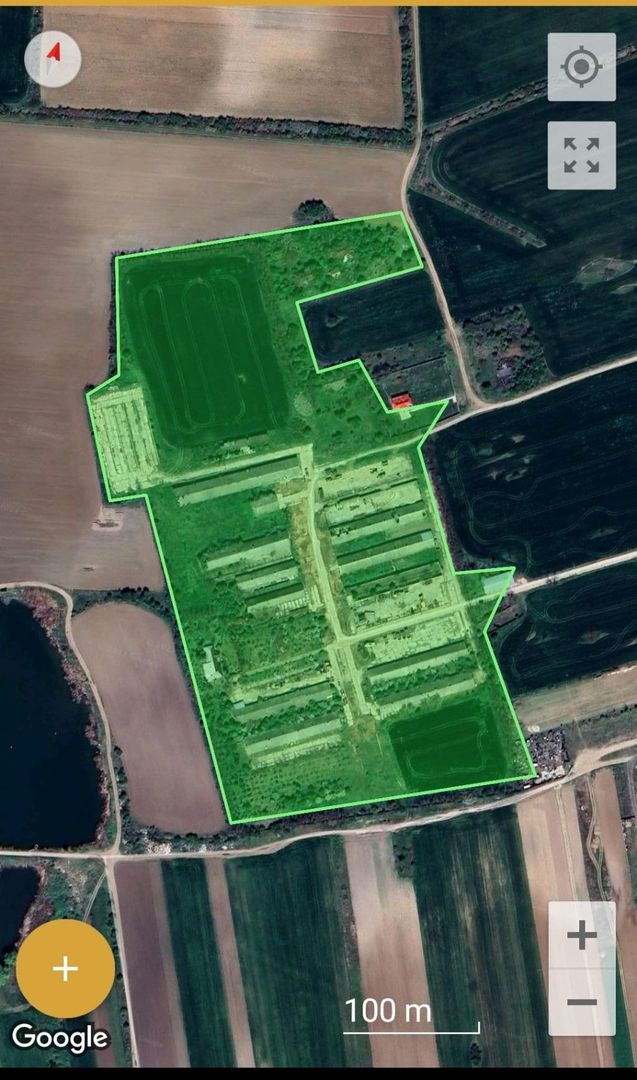 Vând teren intravilan 10 hectare Crevedia, cu gaze și curent. - Poză 1