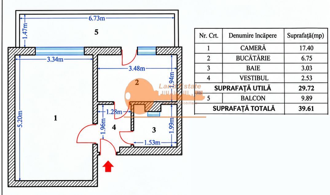 Garsonieră decomandată  | Balcon 10 mp | Beci 10 mp | Dristor – Mihai Bravu - Poză 18