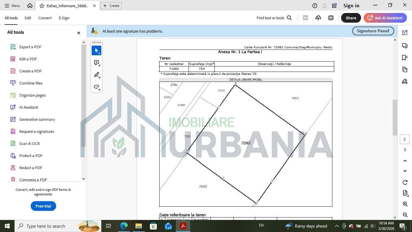 Teren de vis lângă Pădurea Mărzești, Breazu – Intravilan, 754 mp - Poză 1