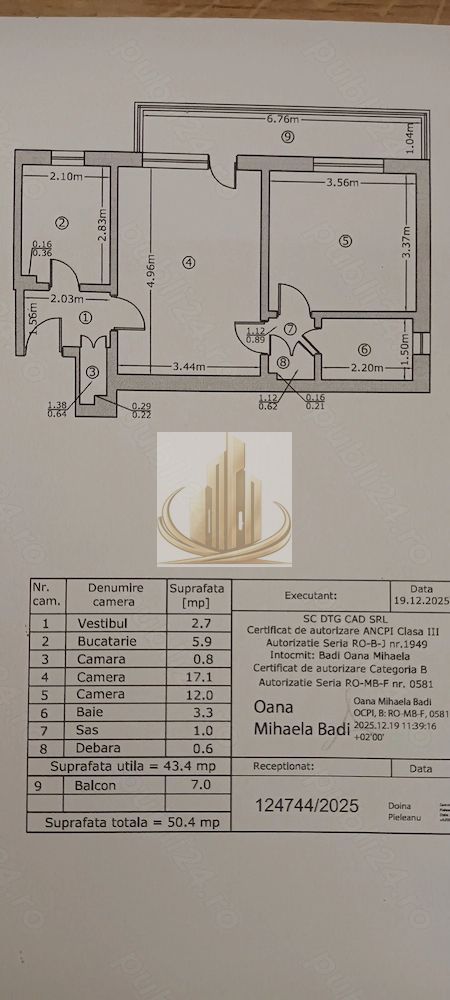 Apartament 2 camere vis a vis de Spitalul Marie Curie - Poză 10