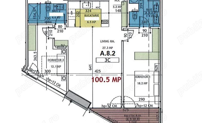 One Verdi Park 3 camere LUX - Poză 3