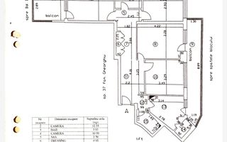 Apartament spatios pentru inchiriere in zona Blvd. Mihalache - Schiță 13