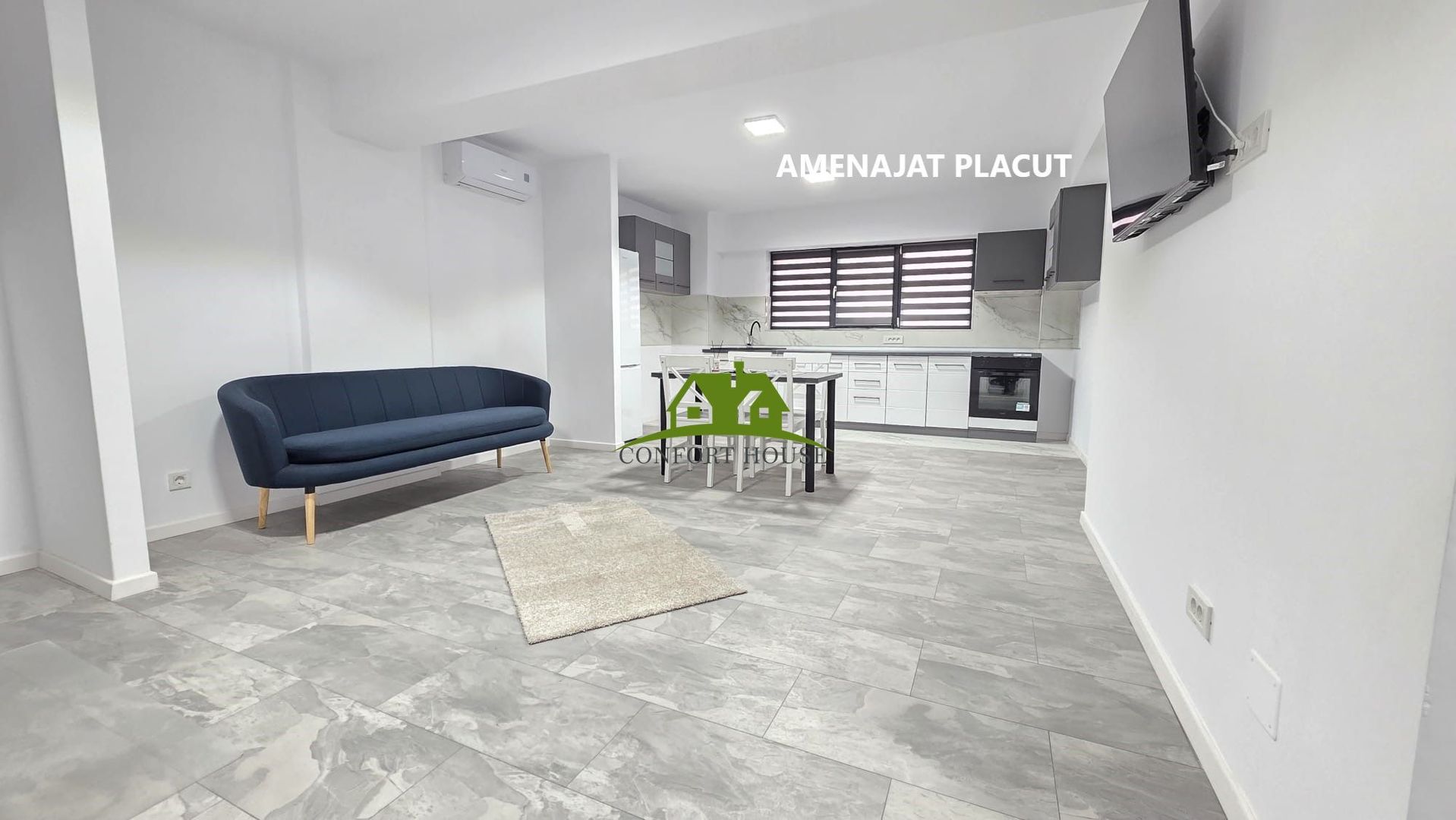 Apartament nou -mobilat utilat 3 camere -73 mp Etaj 2/3 - Poză 4