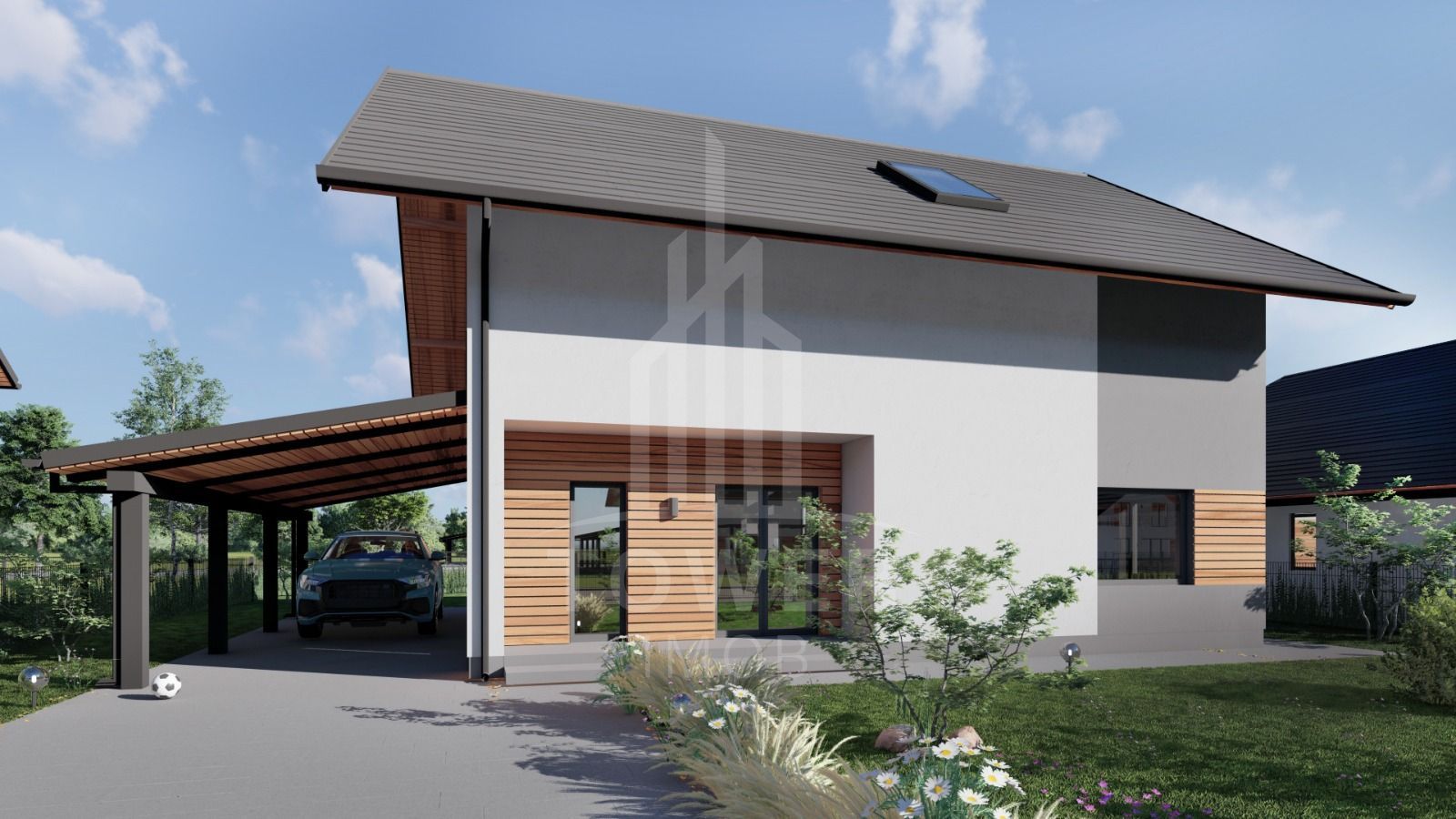 Casă individuală INDEPENDENTĂ ENERGETIC - CARTIER NOU , COMISION 0% - Poză 7