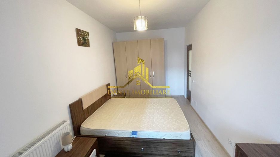 2 camere, semidecomandat, mobilat modern, bloc nou, balcon, Centru - Poză 9