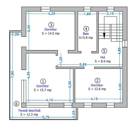 Casă individuală modernă P+1 | 120 mp utili | Teren 486 mp | Șura Mică - Poză 5