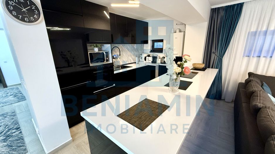 3 camere - 92mp - 2017 -mobilat -utilat - centrala - Gradina Botanica - Poză 3