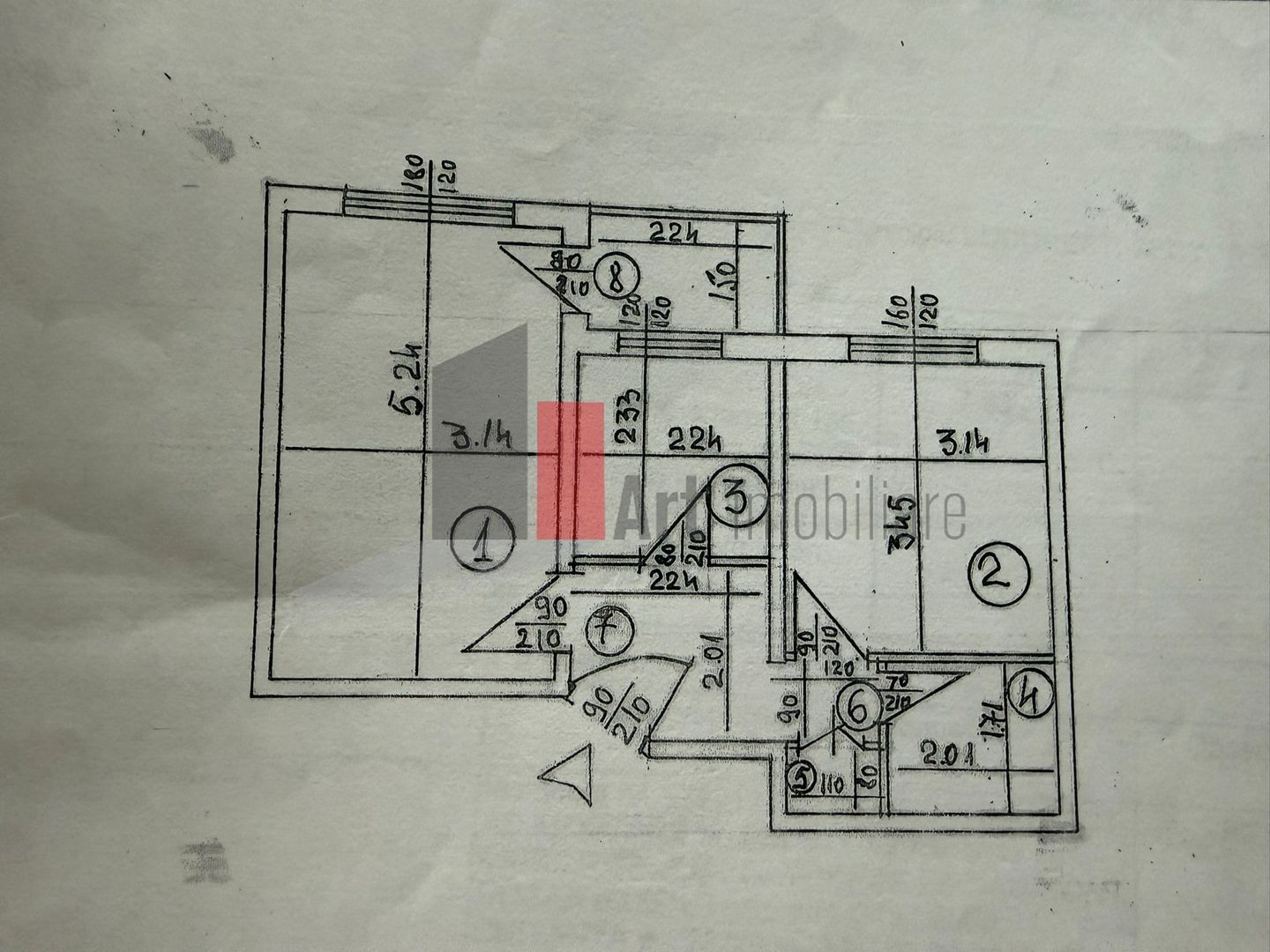 Apartament 2 camere decomandat, et 6/8, bloc reabilitat, Nicolae Grigorescu - Poză 9