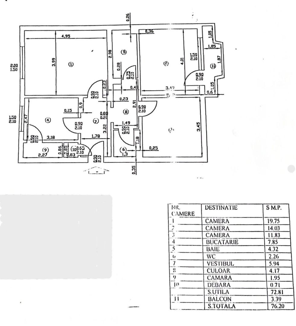 Vânzare Apartament 3 Camere Hol în H, 2 Băi – Calea Vitan Vis-a-vis Mall Vitan - Poză 4