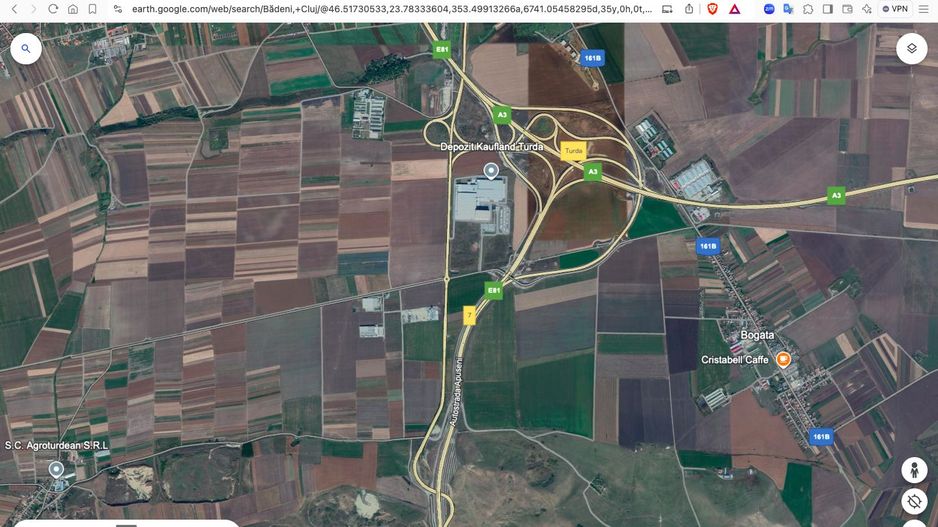 Teren Intravilan Bădeni - Turda 78.349 mp cu acces la Autostrazile A3 si A10 - Poză 5