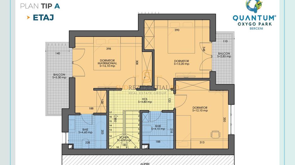 Vila eficienta energetic, 4 camere, Quantum OxyGo Park Vidra - Poză 19