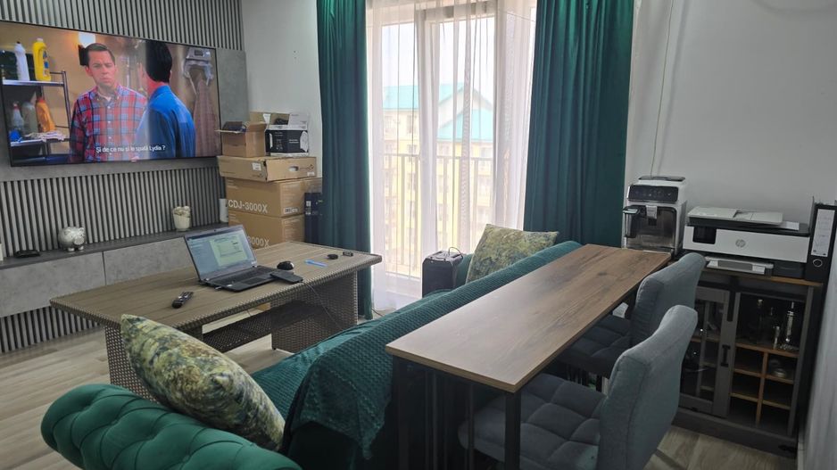 COSMOPOLIS - Apartament cu 2 camere tip studio, mobilat si utilat. - Poză 3
