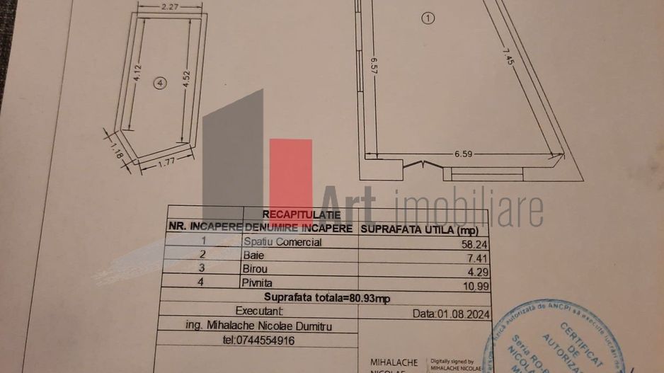 Spatiu comercial de inchiriat in zona Piata Matache/Gara de Nord/ Zona Buzesti - Poză 7