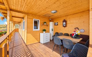 Cabană din lemn, 2 camere, panouri solare, teren 500 mp, Bărăbanț - Poză 9