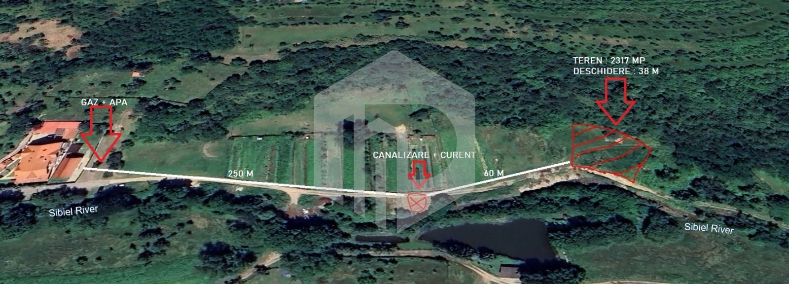 Teren Sibiel de vanzare 2317 mp - Poză 2