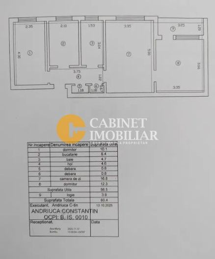 3 Camere - Etaj 1 - Renovat Complet - Cantemir - Poză 8