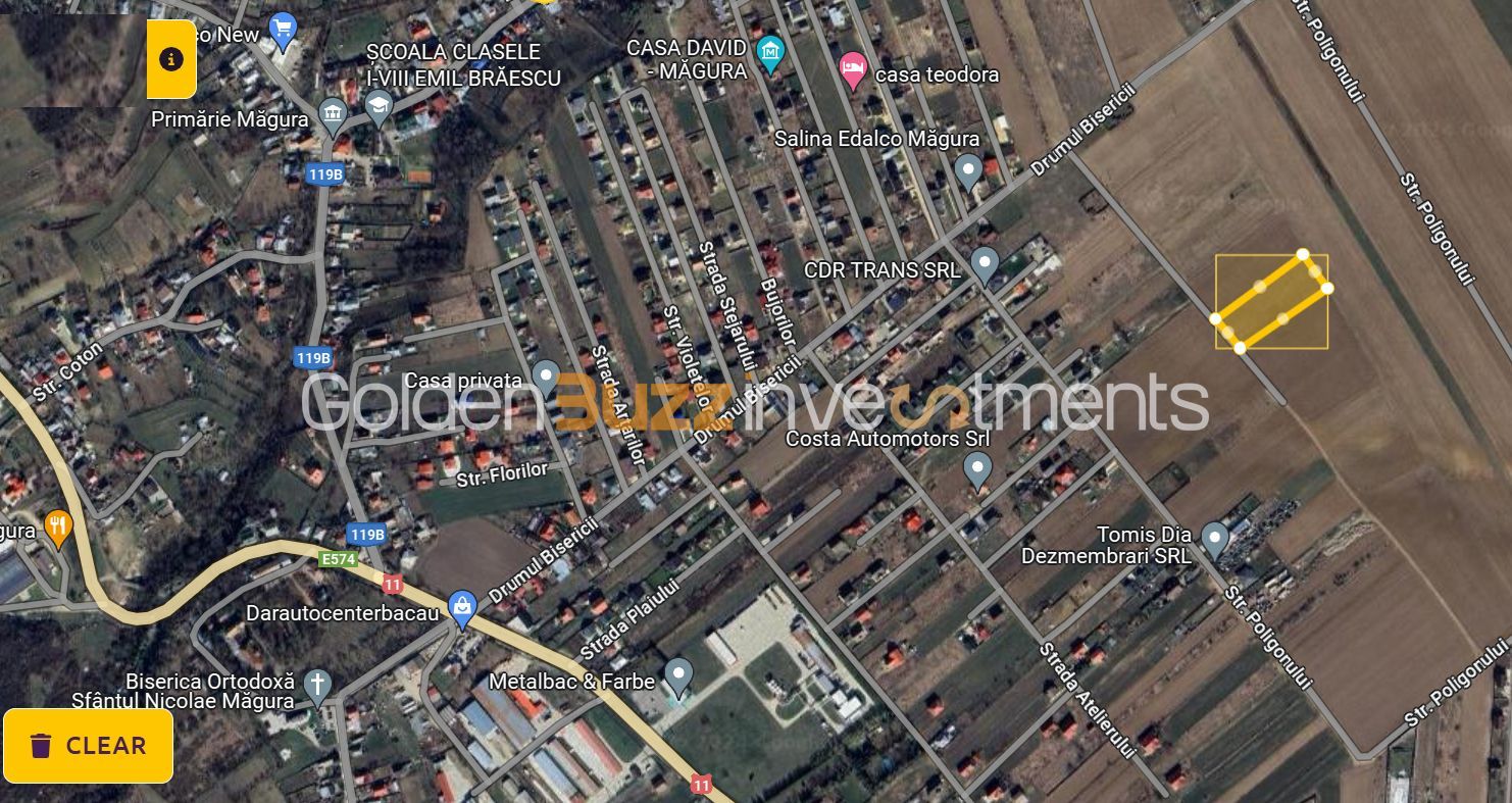 Teren de Vânzare | 4500 MP | Măgura | Bacău | - Poză 3