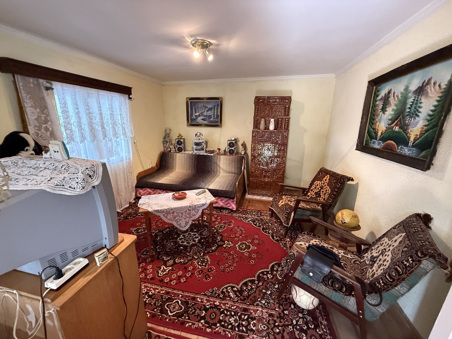 Casă parter+mansarda 80 mp+ teren intravilan 476 mp Sotrile Prahova ! - Poză 6