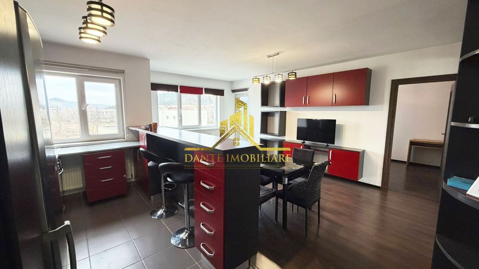 2 camere, spatios, mobilat modern, bloc nou, balcon, zona VIVO - Poză 6