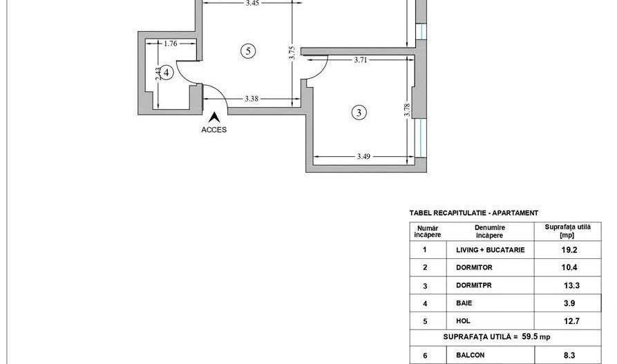 Apartament 3 camere mobilat , Militari Residence - Poză 12