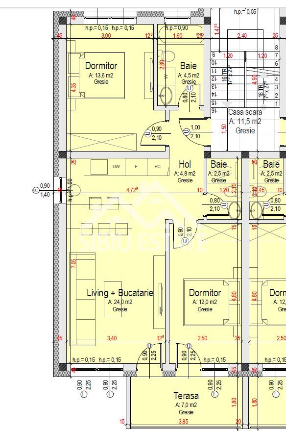 Apartament 3 camere de vânzare ,zona de vest, comision 0 - Poză 12