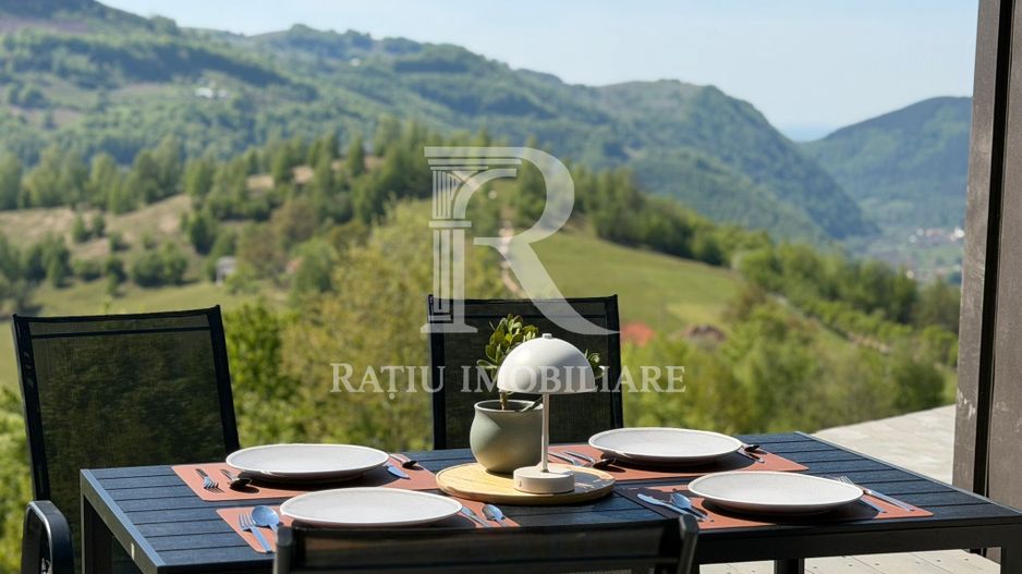 Cabană nouă off-grid de vânzare | Priveliște panoramică | Munteni - Poză 4