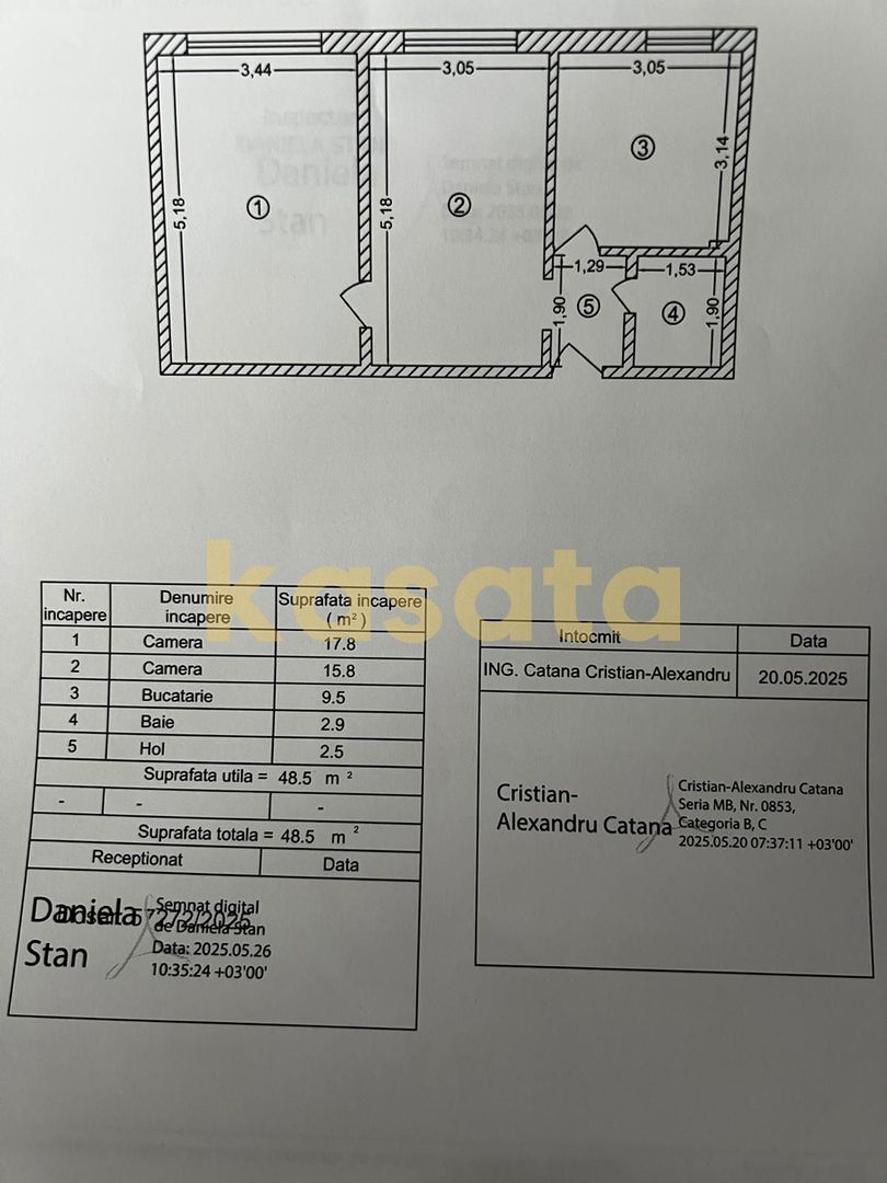 2 camere | Titan – Aleea Fetești | Boxă la subsol - Schiță 11