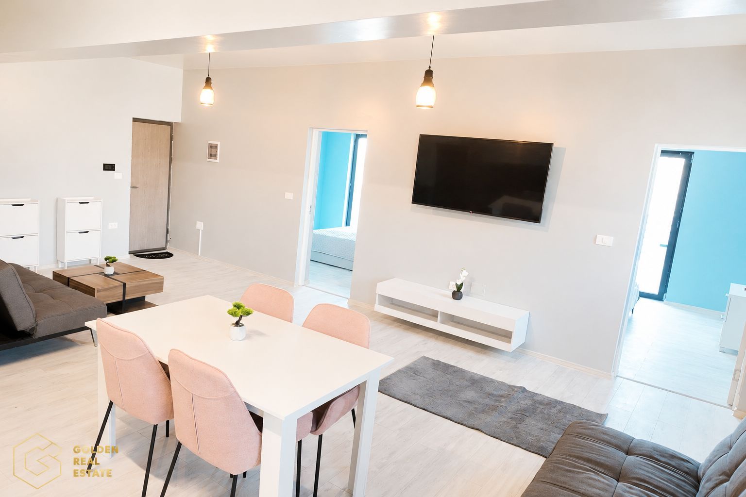 Apartament 3 camere, Via Cramina, mobilat si utilat complet, terasa 26 mp - Poză 3