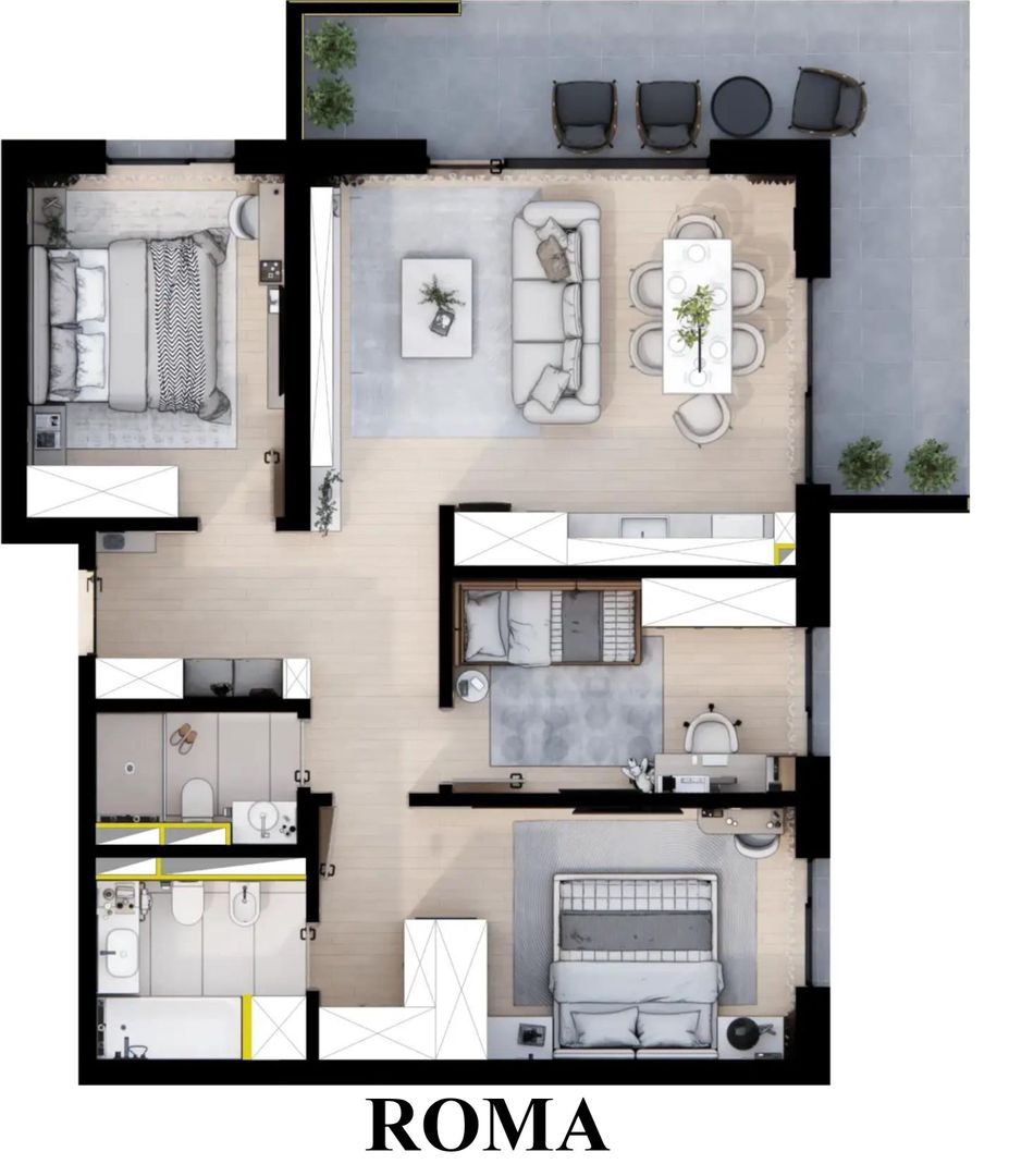 De vanzare apartamente - LA PRET DE DEZVOLTATOR, Iosia, ORADEA - Poză 14