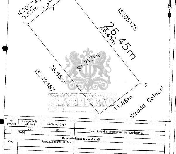 Teren Zona Straulesti | Padure  | 317 mp | PUD Emis | Proiect AC - Schiță 9