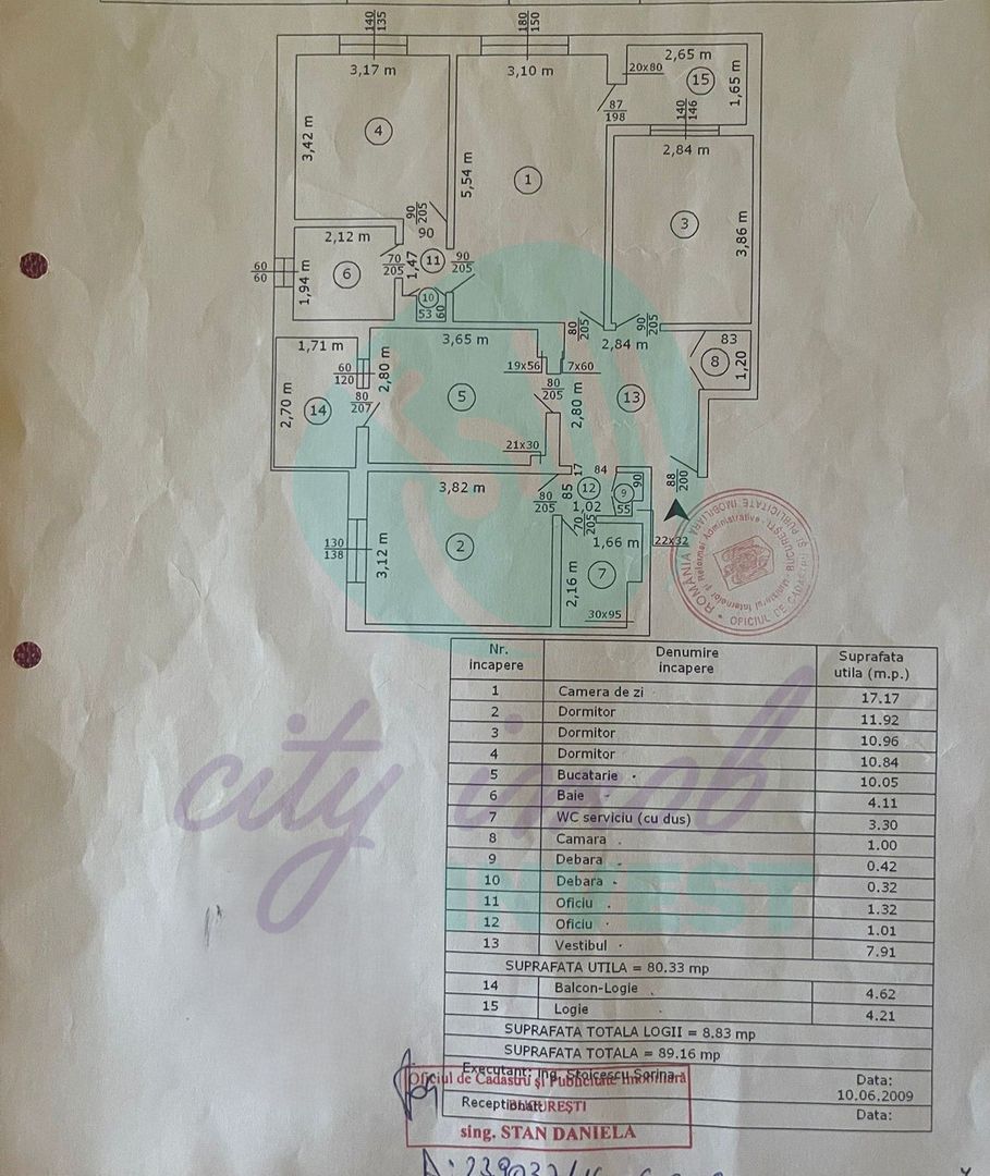 Ap 4 camere 89 mp – Turda / Bd. Mihalache, 10 minute de Piața Victoriei - Poză 4