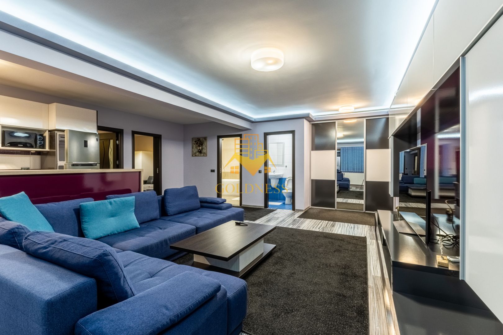 3 camere, bloc nou, parcare, 2 balcoane, Europa Eugen Ionesco, Luminia - Poză 1