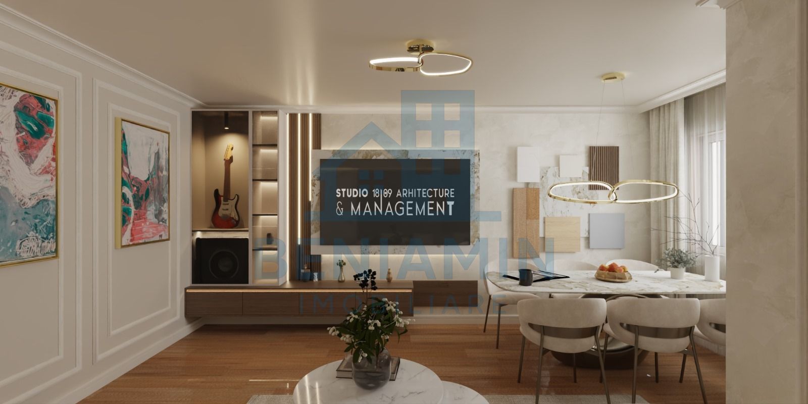 4 Decomandate-Bulevard 1 Mai la M-uri-Etaj 3-Suprafata 95mp-Liber - Poză 1