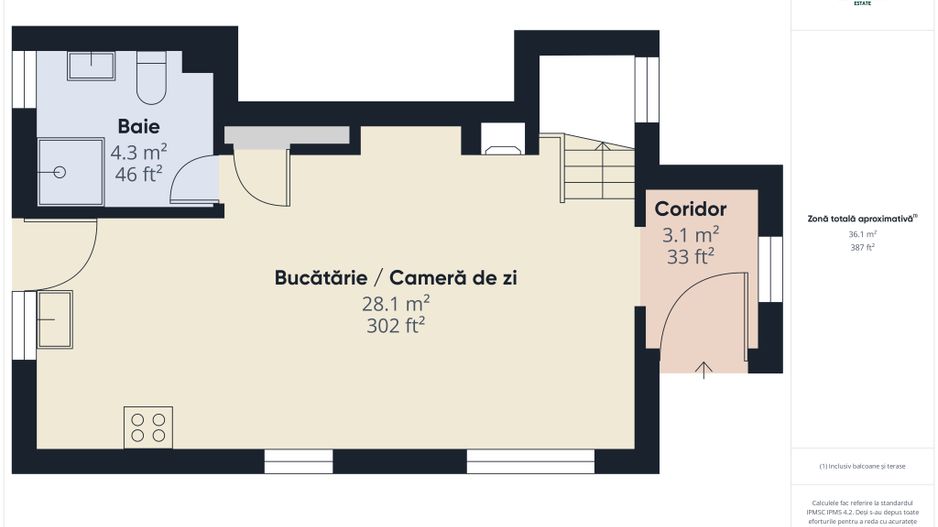 Casă tip Duplex cu 3 camere și garaj - Bucovăț - Timișoara - Poză 30
