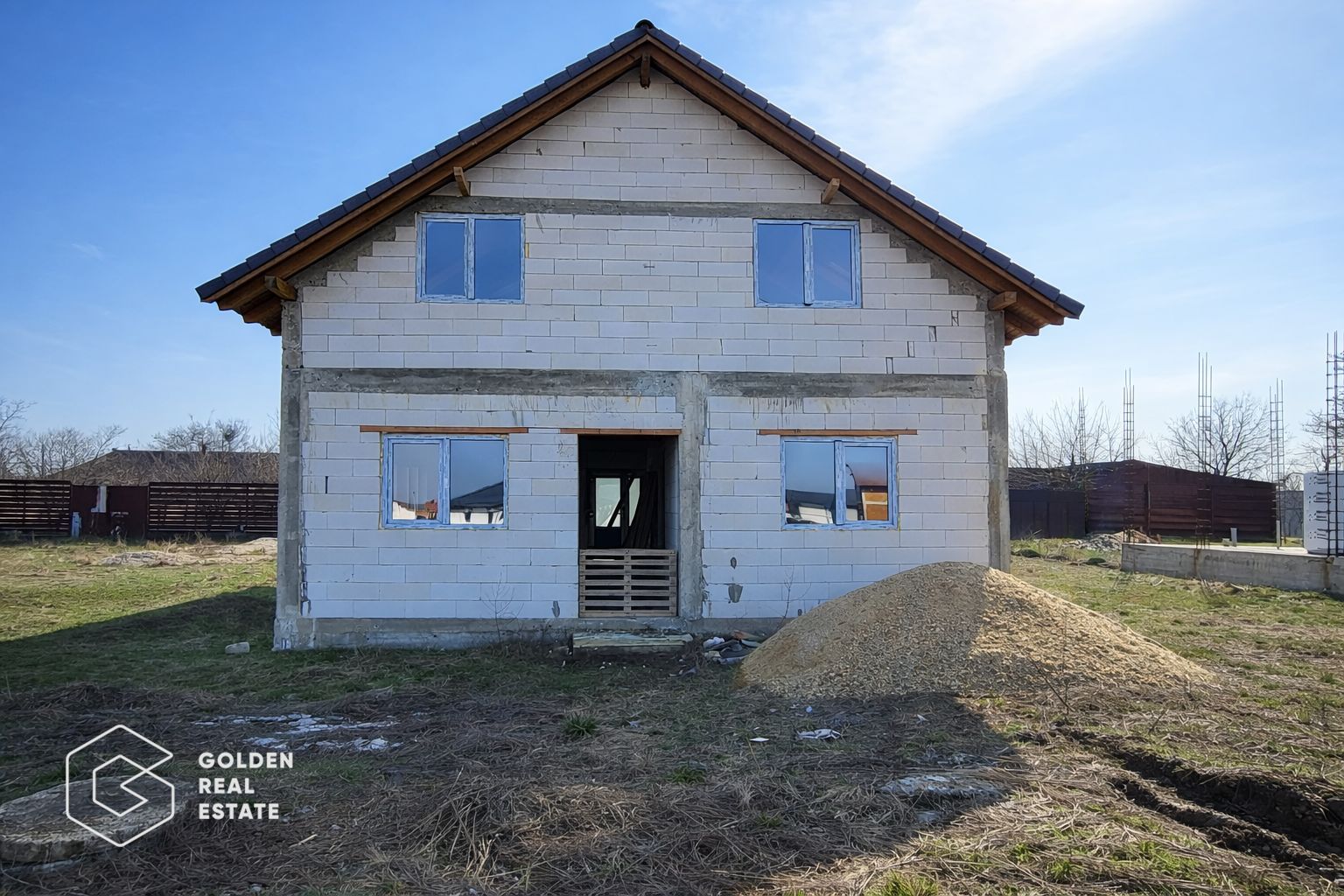 Casa P+M, teren 500 mp, comuna Frumuseni - Poză 4