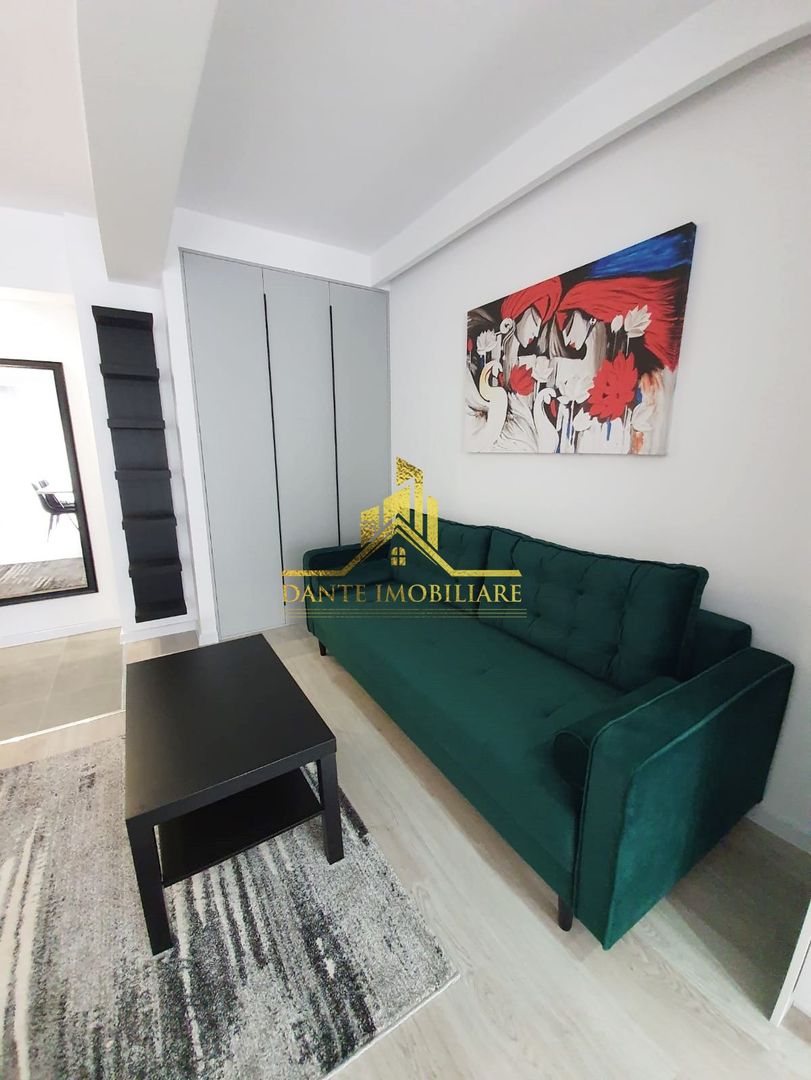 2 camere, mobilat modern, bloc nou, balcon, parcare, zona Marasti - Poză 11