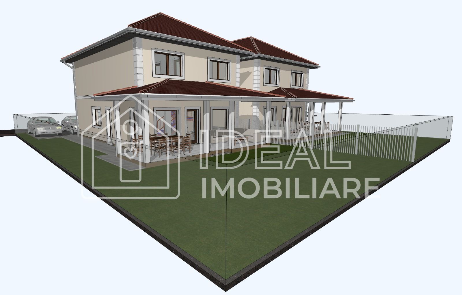 Casa Individuala Moderna cu 4 camere si 318 mp teren, in Selimbar - Poză 1