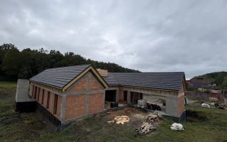 Casa individuala superba, cu arhitectura scandinava, moderna - langa padure, teren generos - Poză 8