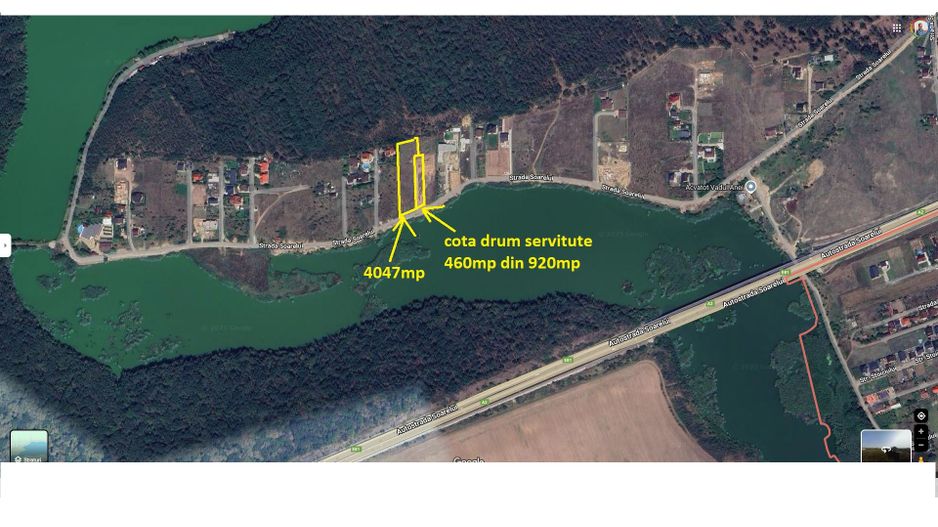 Branesti Vadul Anei LOTURI 800mp acces LAC asfalt padure utilitati - Poză 2