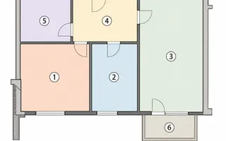 Apartament 2 camere | 53 mp utili | Parcare | Tractorul – Nicolae Labiș - Schiță 18