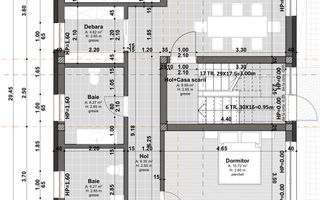 Ultimul apartament!  4 camere, 132 mp utili + gradina 100 mp! - Schiță 2