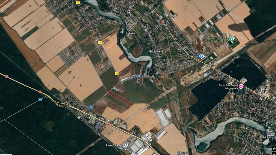 TEREN 26.500 mp -BUFTEA - INDUSTRIAL / COMERCIAL - Poză 8