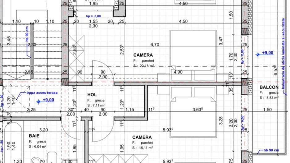Duplex 5 camere, zona Andrei Muresanu - Poză 2